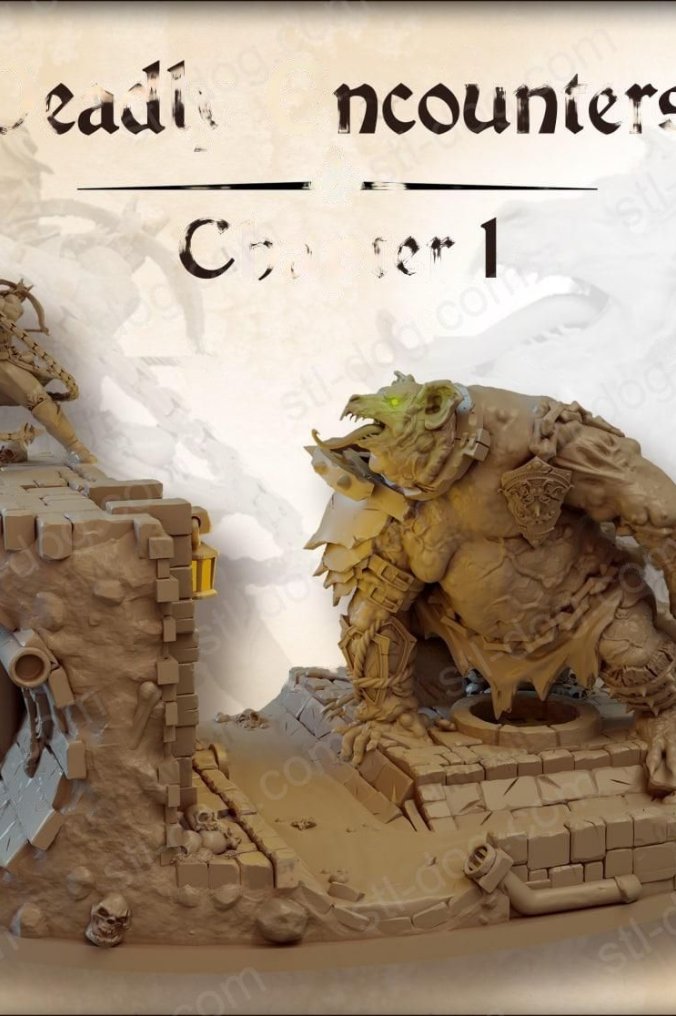 英雄遭遇第一章  Heroic Encounter Chapter 1 3D打印图纸